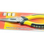 Aiyi Basic 6 Inch Long Nose Pliers and Side Cutter Combination with Anti slip handle