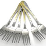 Casey Catering 6 Piece Stainless Steel Dinner Table Forks