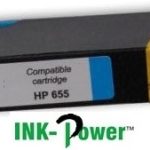 InkPower Generic HP 655 Cyan Ink Cartridge