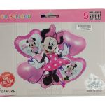 Casey 5pc Minnie Themed Birthday Balloon Set Retail
