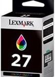 Lexmark 27 Cyan Magenta Yellow Colour Original Ink