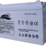 Solarix 12V 100AH Deep Cycle Gel Battery – Absorbent Glass