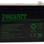 Solarix Forbatt 12V 7.2 Ah Rechargeable Lead Acid Battery