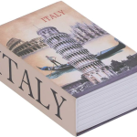 HOMESAFE PAPERBACK METAL BOOK SAFE ITALY