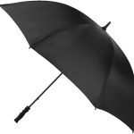 Casey Handheld Black Umbrella – Large Size