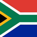 Sa Flag Mirror Cover, Retail Packaged ,