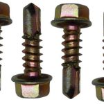 Solarix Hexagon Head Self Tapping Screw Pack of 4