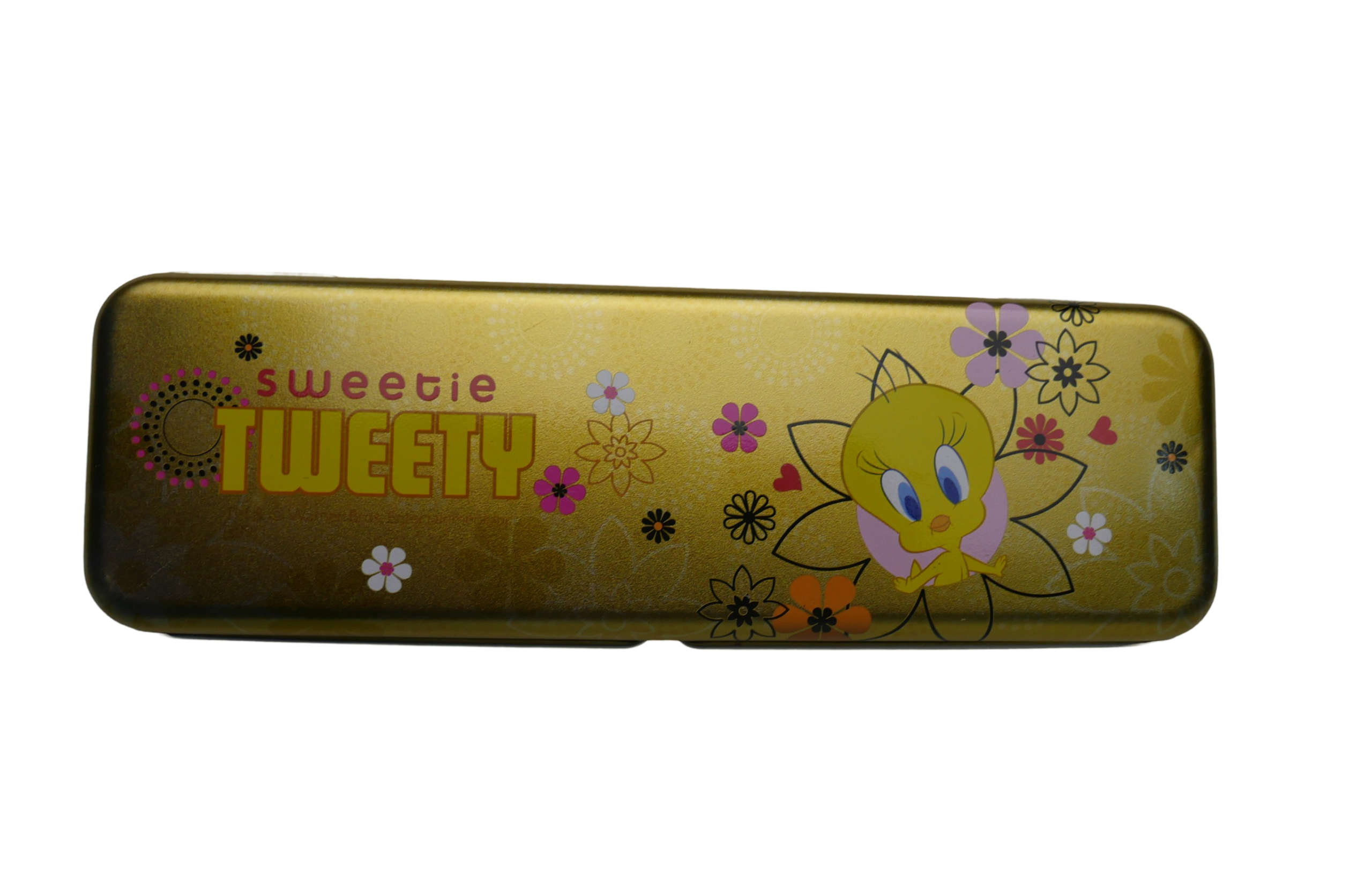 1204202669dbd01308c10.png TWEETY DL TIN PENCIL CASE - Image 1