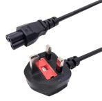 UniQue UK 3 pin Single Head 1.8M Power cable
