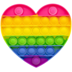Sceedo Pop It Bubble Heart Fidget