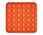 Sceedo Pop It Bubble Square Fidgt Orange Multi No Packaging