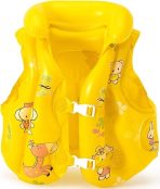 Casey Kids Small Inflatable Swimming Vest Yellow