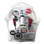 Geeko In Ear Wired Earphones With Volume Control