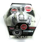 Geeko Silver And Blue Accents In-Ear Earphones