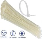 Noble Nylon Cable Ties 3.6 x 200mm Pack of 100 White