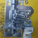 Noble Lockable Pad Bolt latch 100mm Zinc Plated
