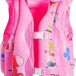 Casey Kids Medium Inflatable Swimming Vest Pink