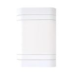 Lesco Flush Blank Cover Plate White