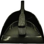 Casey Handheld Dust Pan And Brush Set Black