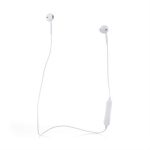Ezra In Ear Bluetooth Handsfree Sweatproof White Earphones