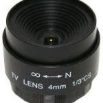 Securnix Lens 4MM Fixed IRIS, Retail Box , No Warranty