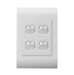 Lesco Pipelli 4 Lever 1 Way Flush Switch