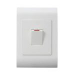 Lesco Pipelli 2 Pole Rectangle Isolator Switch 50A