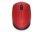 Logitech M171 Optical Wireless Mouse Red