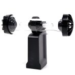 UniQue Transparent Tube Blue LED Light Stereo Speaker