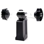 UniQue Transparent Tube Blue LED Light Stereo Speaker