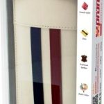 Promate White Zino BlackBerry Z10 Protective Leather Sleeve