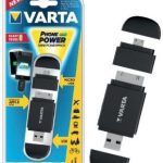 Varta Black Mini Powerpack Charger Smart 2 In 1 Solution