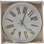Casey Wall Clock Gold