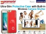 Promate Black selfieCase i6 UltraSlim Protective case