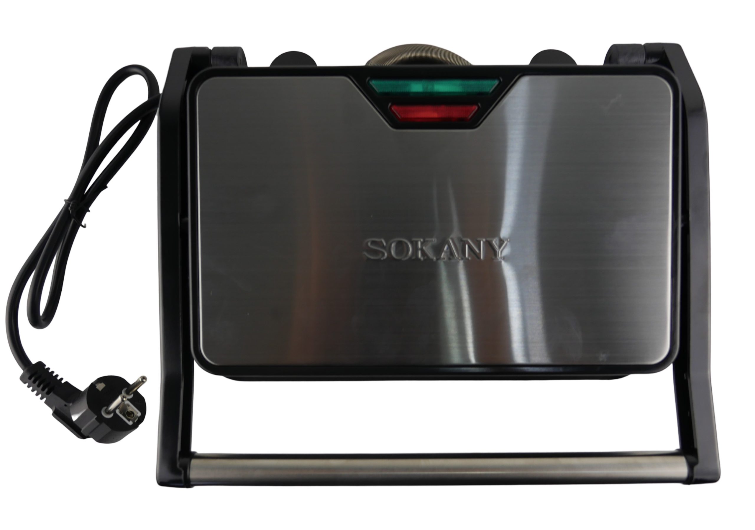 1204202669dbfac7adc34.jpeg Sokany 4 Slice Sandwich Press & Griller - Image 1
