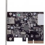 Manhattan PCI Express card 2x external ports