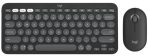 Logitech Pebble 2 Keyboard & Mouse Combo - Black