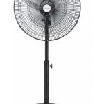 Mellerware 40cm Black Pedestal Steel Fan