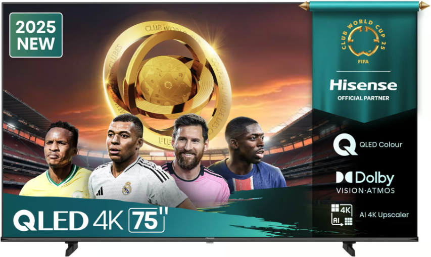 1204202669dc0747eda3f.png Hisense Q6Q 75 Inch QLED VIDAA Smart LED TV - Image 1