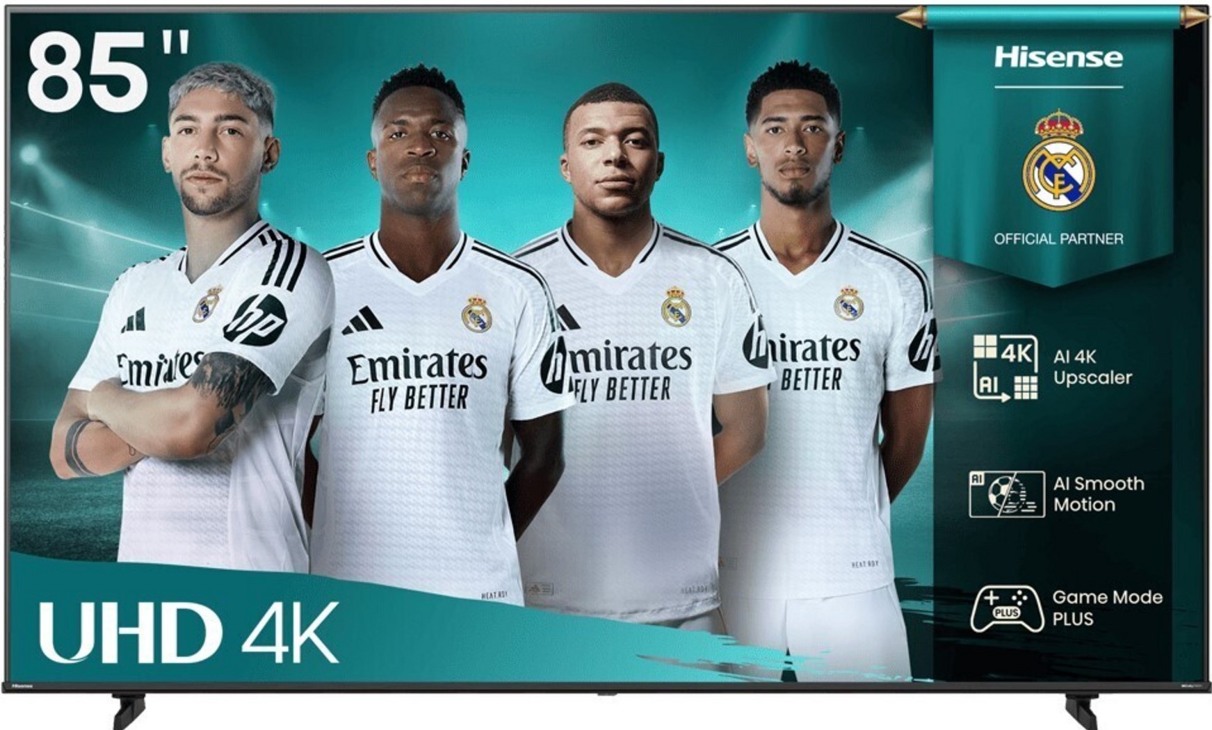 1204202669dc0780e9930.jpeg Hisense 85 Inch 4K UHD VIDAA Smart LED TV - Image 1