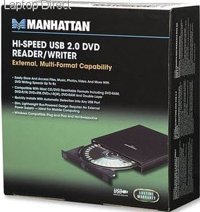 180520266a0b36ef6e833.jpeg Manhattan External DVD Writer - Image 1