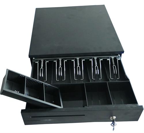 180520266a0b394a81bac.jpeg POSTRON CASH DRAWER 5 NOTES 5 COINS - Image 1
